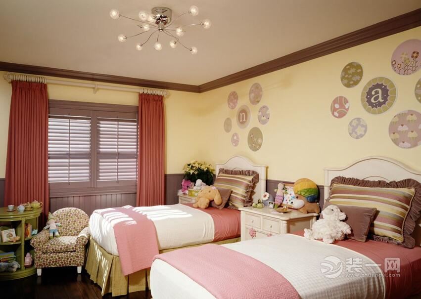 萌宝专属空间 温州装修公司双人儿童房设计要点解析